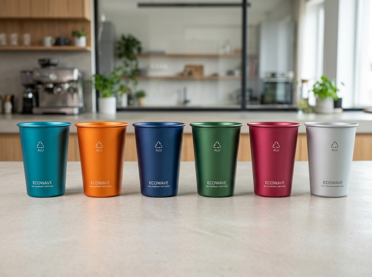 Recyclable Aluminum Cup