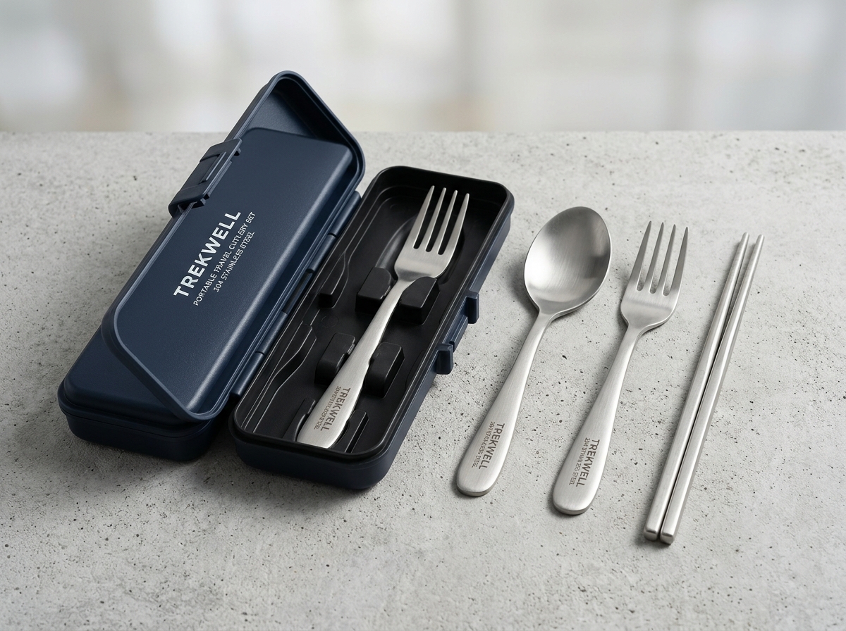3-Piece Travel Cutlery Set