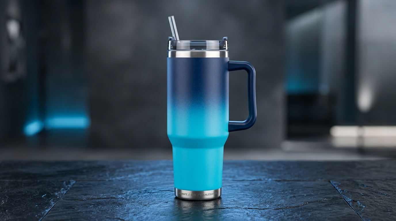 40oz Handle Tumbler