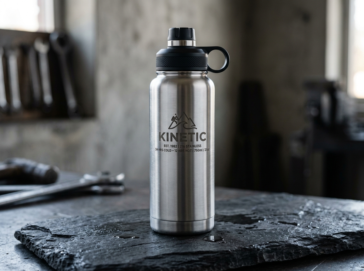 316 Surgical Grade Steel Flask