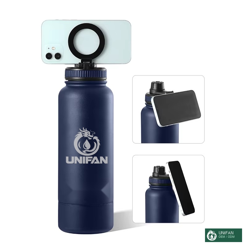 UNIFAN Cambodia Factory Thailand Manufacturer 304 Stainless Steel Insulated Water Bottle with Magnetic Lid