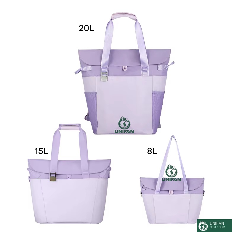 UNIFAN Wholesale Custom UNIFAN15L Insulated Cooler Tote, Heavy-Duty Waterproof Fabric, Ideal for Fishing Camping Outdoor