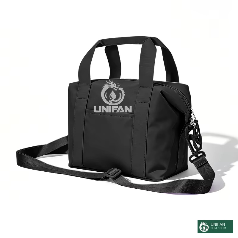 UNIFAN 2026 Crossbody Handbag 6L Custom for Picnic Camping or Outdoors Fabric Insulated with Handle Small Zippered Pouch